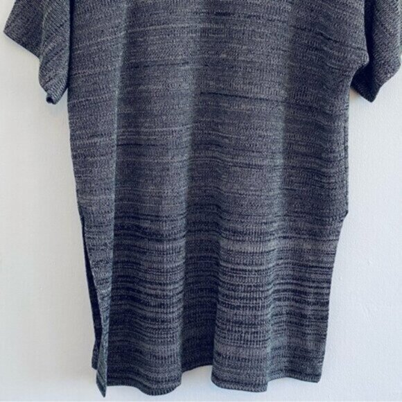 Eileen Fisher Knit Tencel Kimono Cardigan Womens Small / Medium Black Gray $298 - Picture 13 of 14